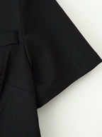 Women Clothing Summer Elegant Collared Single Breasted Slim Dress CHEN