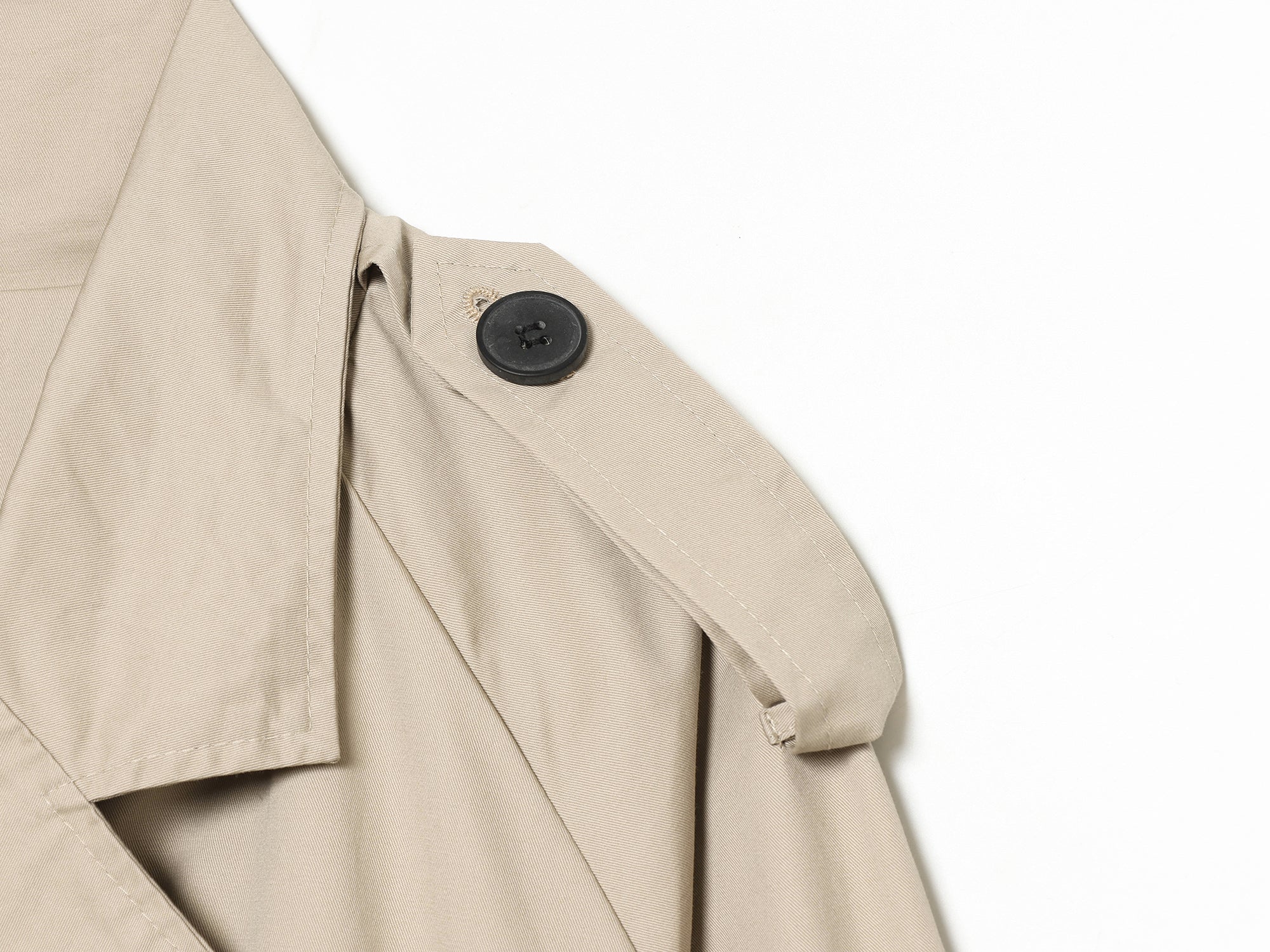 Summer Women Clothes Office Belt Collared Long Sleeve Short Trench Coat DaRoca