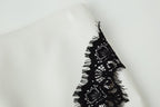 Women Clothing All Matching Casual Double Breasted Lace Culottes JOUNJ
