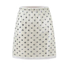 Beige Black Dot