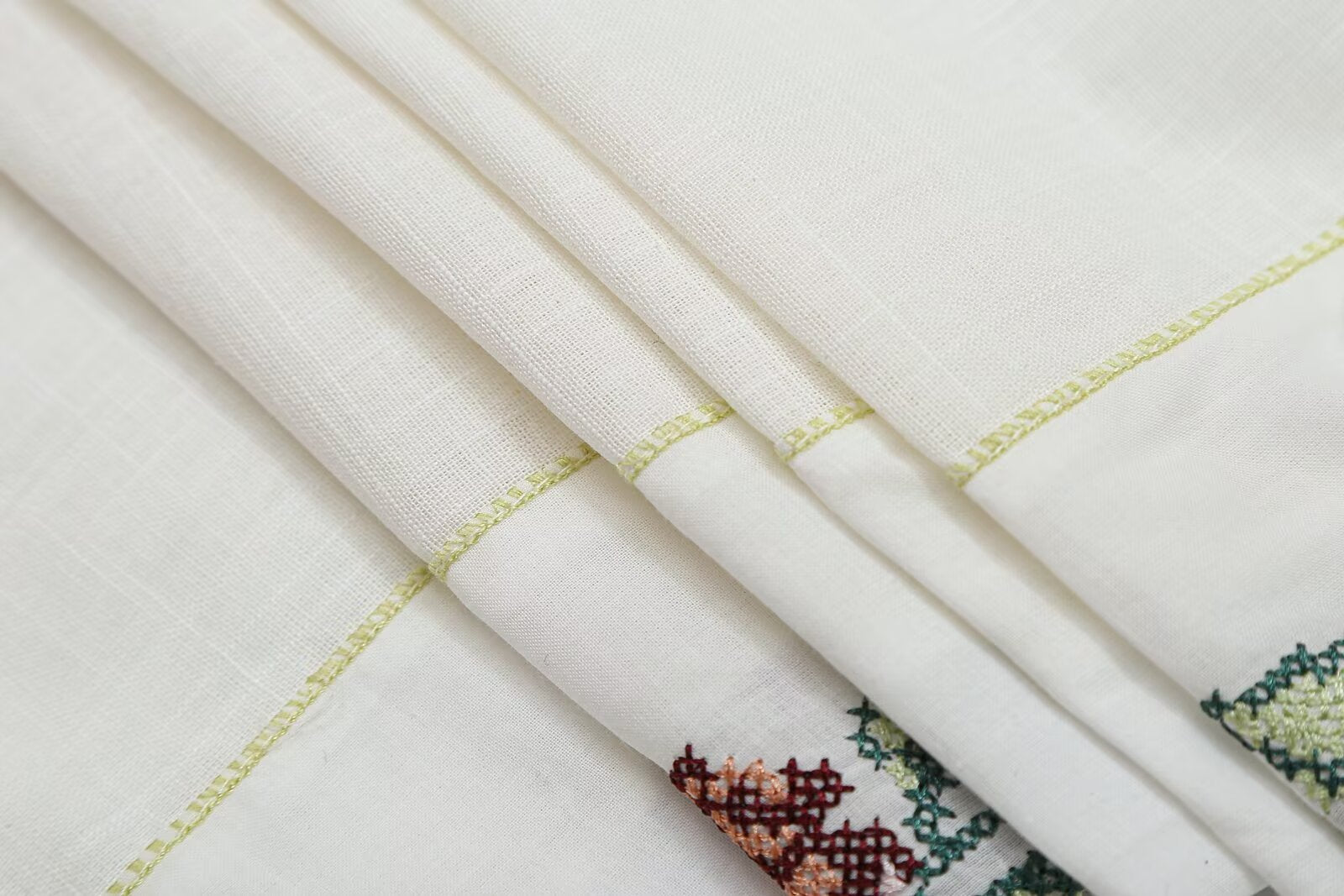 Women Clothing Summer Casual Side Striped Embroidered Ribbon Straight Leg Pants Howe