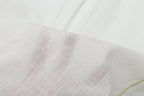 Women Clothing Summer Casual Side Striped Embroidered Ribbon Straight Leg Pants Howe