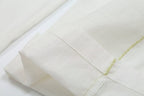 Women Clothing Summer Casual Side Striped Embroidered Ribbon Straight Leg Pants Howe