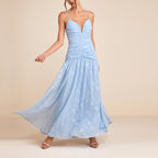 Women Clothing French Strap Floral Elegant Holiday Dress Miss Siss