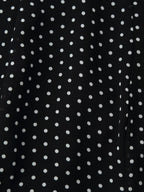 Women Polka Dot Waist Controlled Dress CHEN