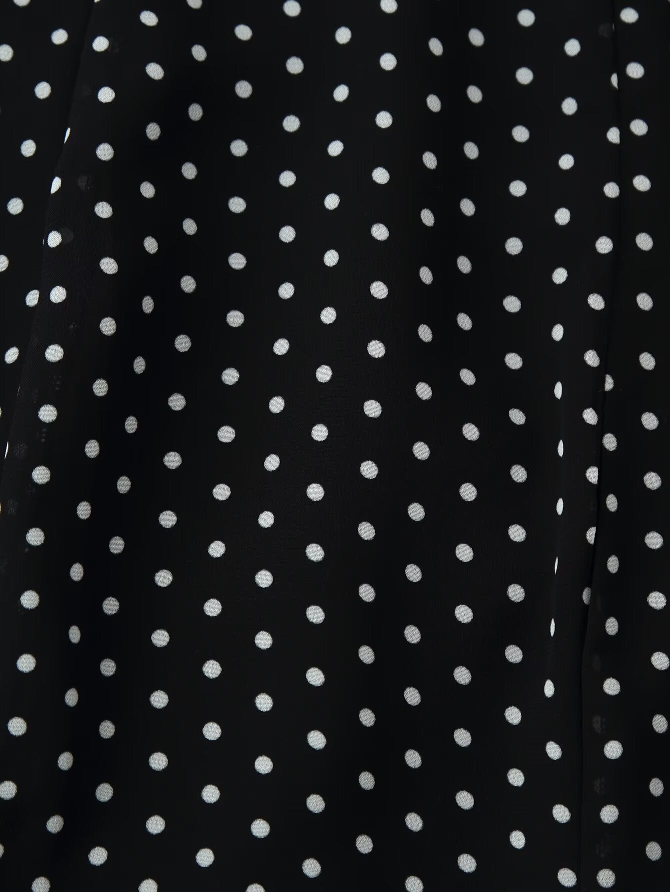 Women Polka Dot Waist Controlled Dress CHEN