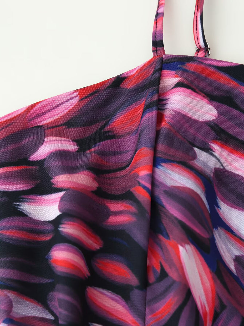 Women Clothing Autumn Sexy Printed Waist Strap Large Swing Dress CHEN