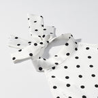 Women Retro Wild Slim Fit Backless Polka Dot Halter Dress JiaJia