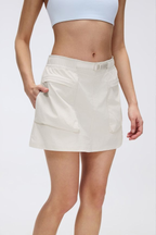 Light Outdoor Workwear Short Skirt Women Summer High Waisted Slimming A Line Skirt Casual Sports Skirt Tichin