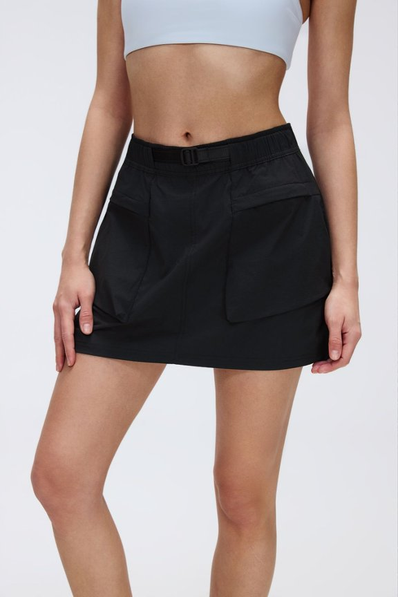 Light Outdoor Workwear Short Skirt Women Summer High Waisted Slimming A Line Skirt Casual Sports Skirt Tichin