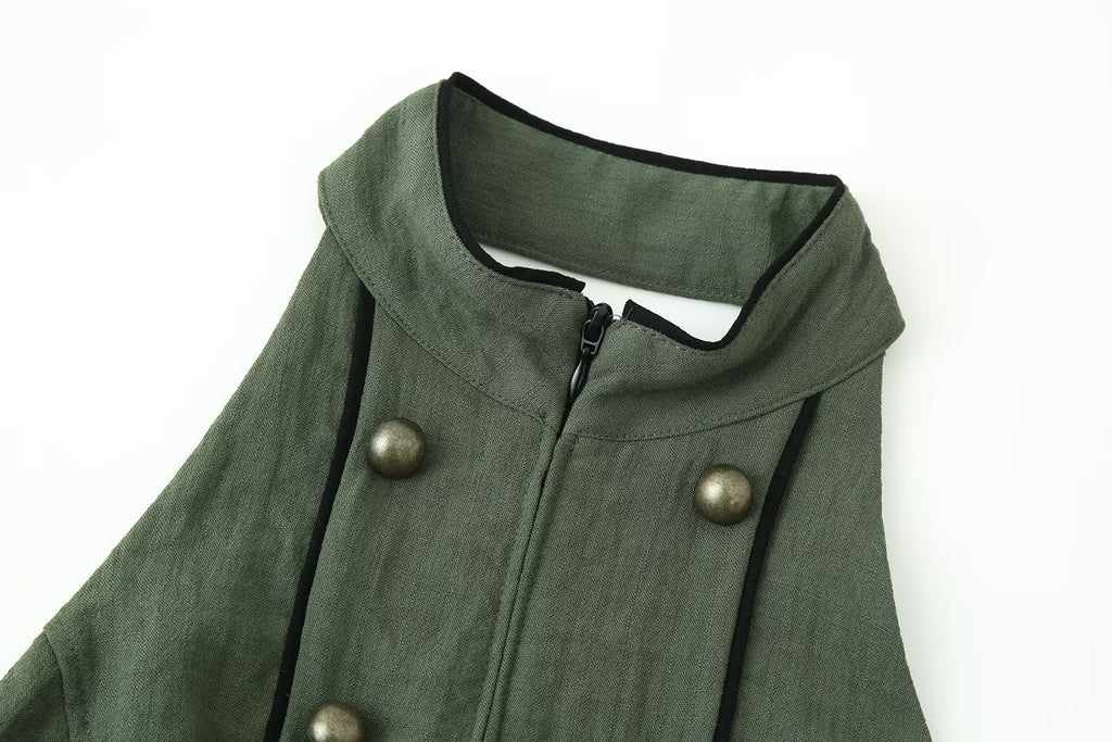 Women Clothing All Match Elegant Backless Hanging Collar Top JOUNJ