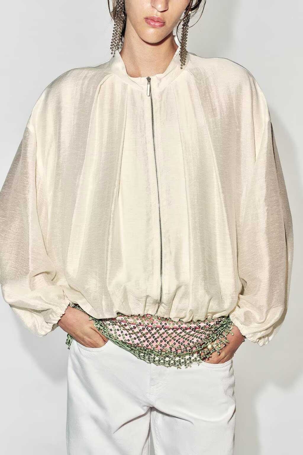 Women Clothing Summer Loose Casual Idle Thin Coat TRAF