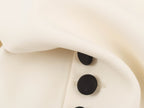 Women Clothing Autumn Stylish Graceful Simple Double Breasted Hanging Collar Vest SenDa