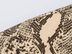 Women Clothing Autumn Loose Casual Stand Collar Snake Pattern Jacket Coat SenDa