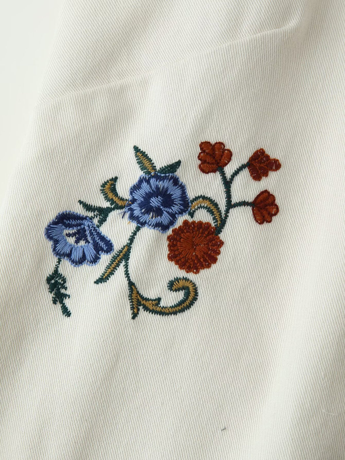 Summer Women Clothing Mori Heavy Industry Sleeveless Embroidered Vest CHEN