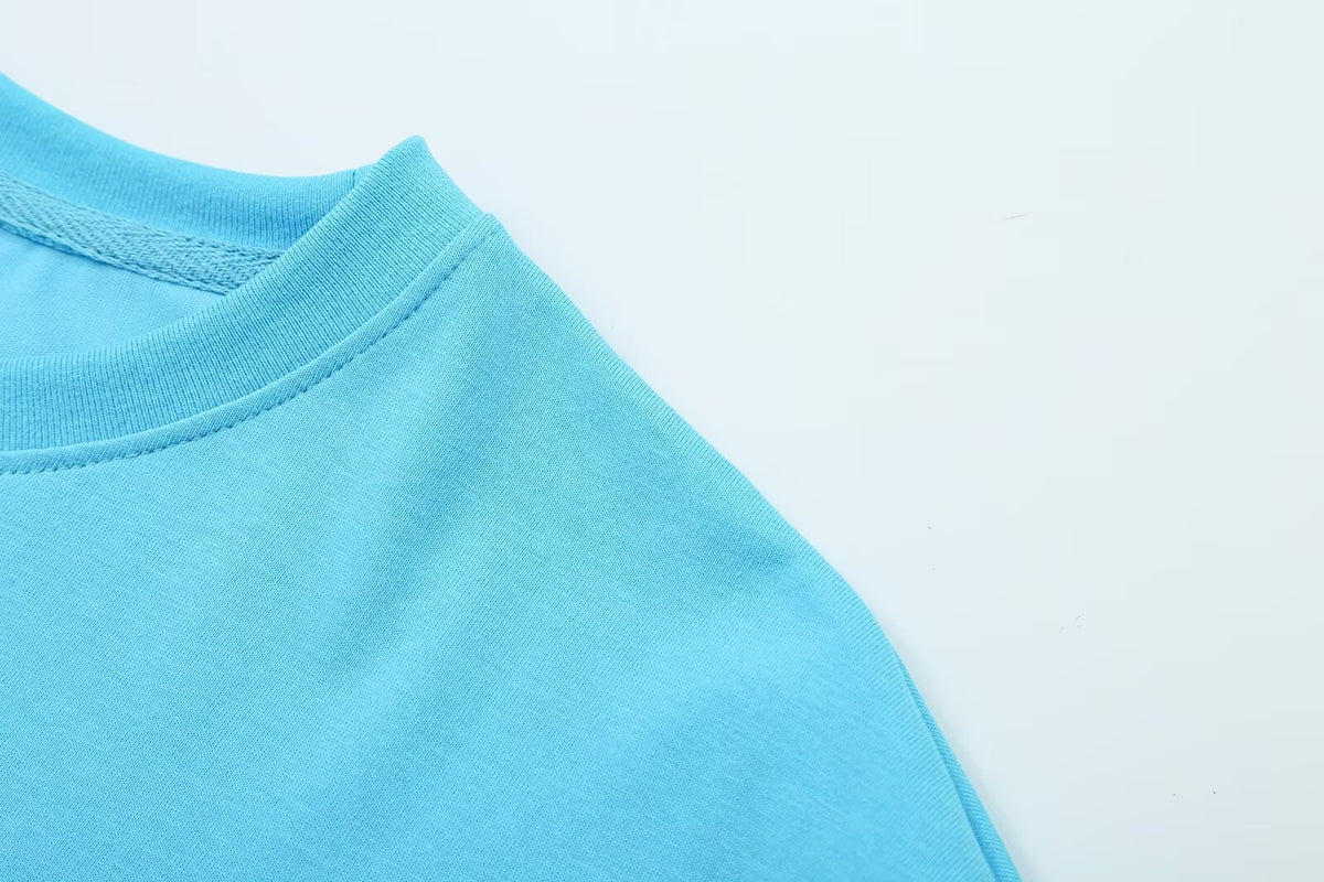Women Clothing Autumn Washed Effect T shirt Howe