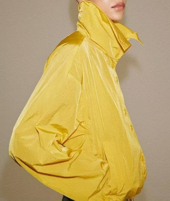 Women Summer Autumn Loose Solid Color Bomber Jacket Coat Shell