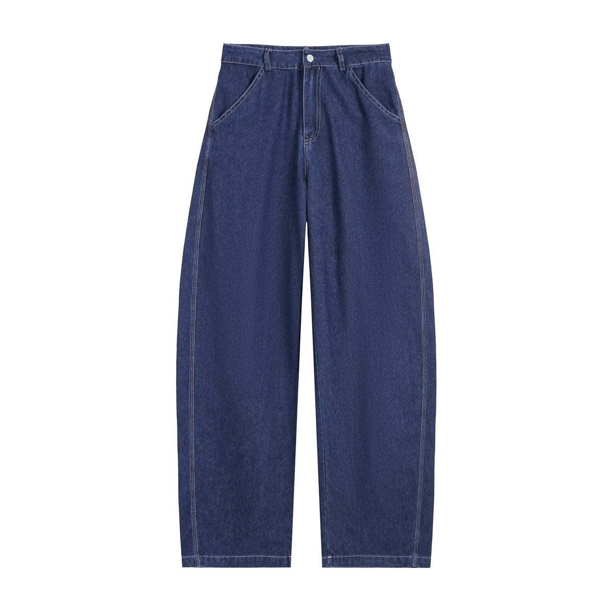 Women Clothing Fashionable All Match Padded Shoulder Shirt Trousers Set Howe