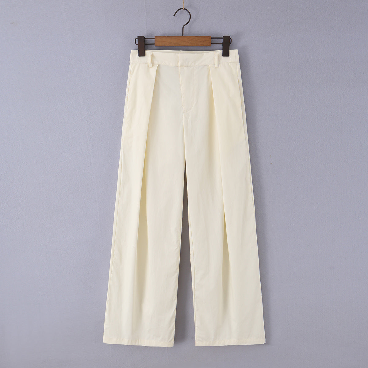 Women Clothing Sexy All Match Boning Corset Waist Three Dimensional Steel Ring Top Wide Leg Pants TinkleBell