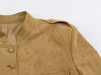 Early Autumn Women Clothing Design Jacket Slim Strap Decoration Pocket Coat SenDa