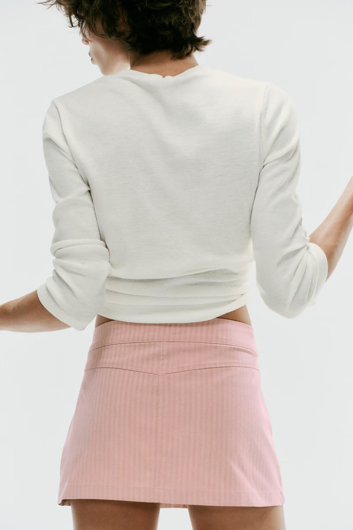 Early Autumn Women Wear Sexy Low Waist Pocket Striped Printed Skirt Slim Fit Skirt flightCourse