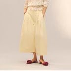 Fall Women Clothing High Waist Slimming Casual Solid Color Wide Leg Pants TRAF