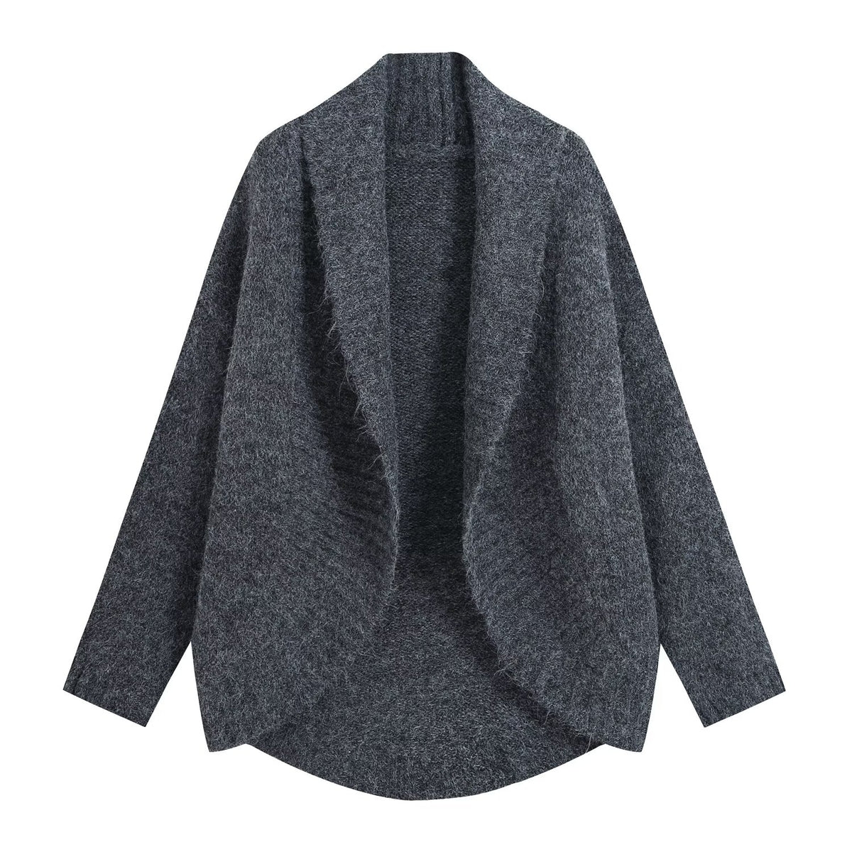 Women Clothing Summer Design Casual Slimming Irregular Asymmetric Knitting Cardigan Howe
