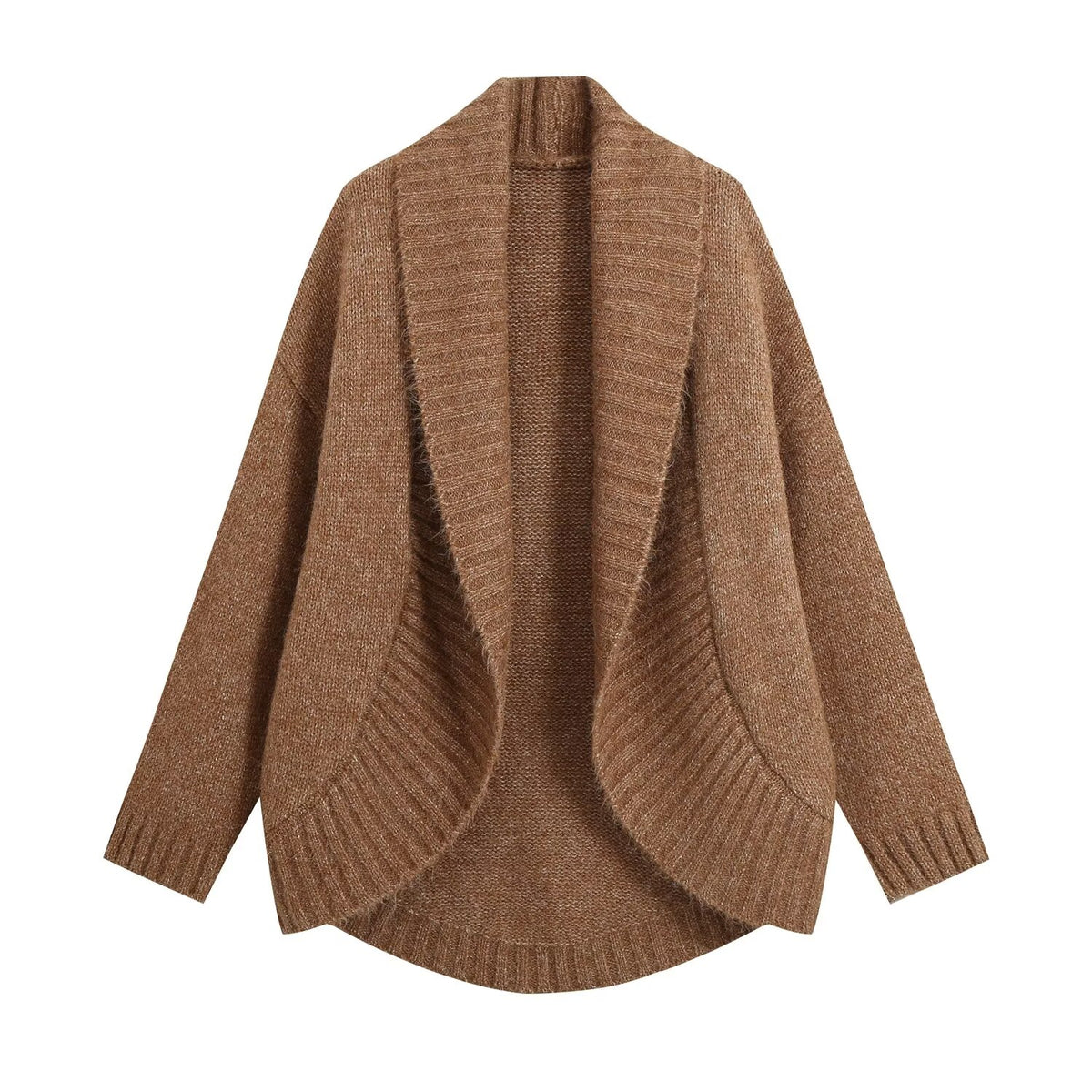 Women Clothing Summer Design Casual Slimming Irregular Asymmetric Knitting Cardigan Howe