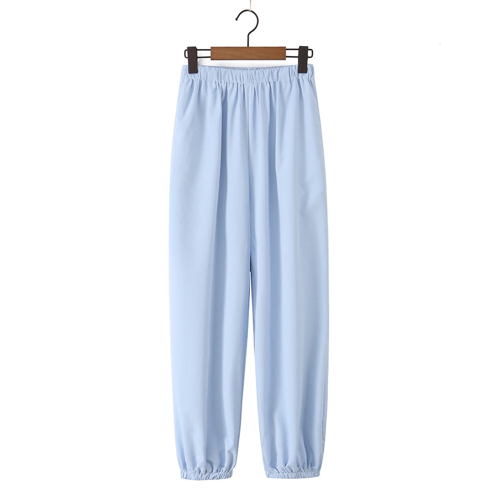 Women Clothing Fall Stand up Collar Cinched Small Coat Loose Wide Leg Pants TinkleBell
