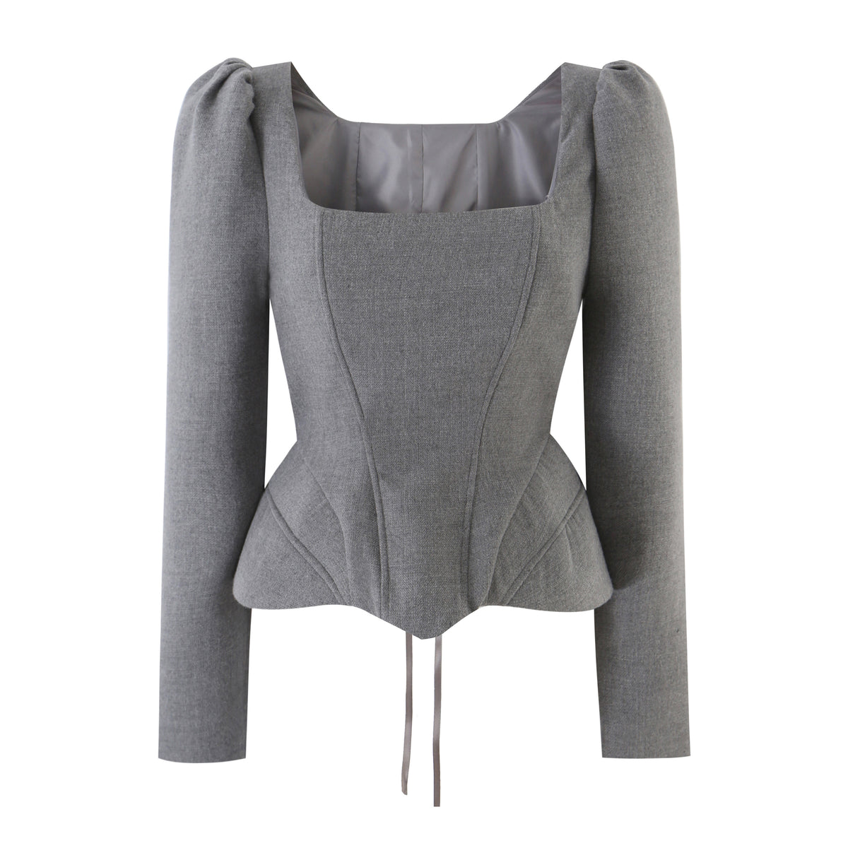 Gray coat