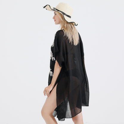 Summer Street Beach Beach Cover Up Cardigan