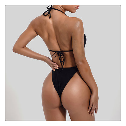 One Piece Strap Backless Sexy Swimsuit Women