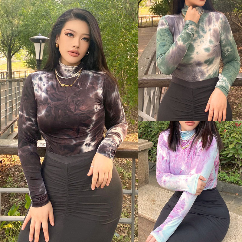 Vêtements sexy pour femmes, 12 couleurs, manches longues, col roulé, coupe ajustée, couleur unie, body moulant, hiver, grande taille