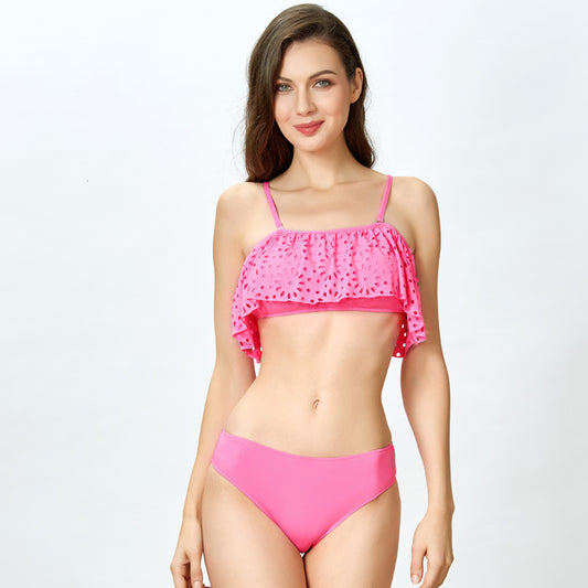 Traje de baño de bikini elegante y sexy, reunión de bikini coreano sexy