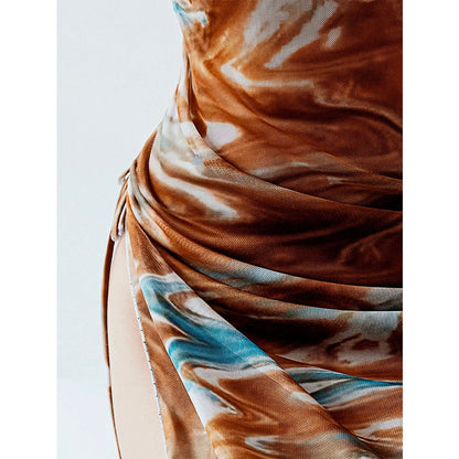 New Women Decoration Height Split Beach Cover Up
