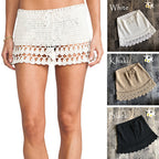 Hand-Woven Beach Bikini Export Swimsuit A- line Skirt Factory Direct Zunee