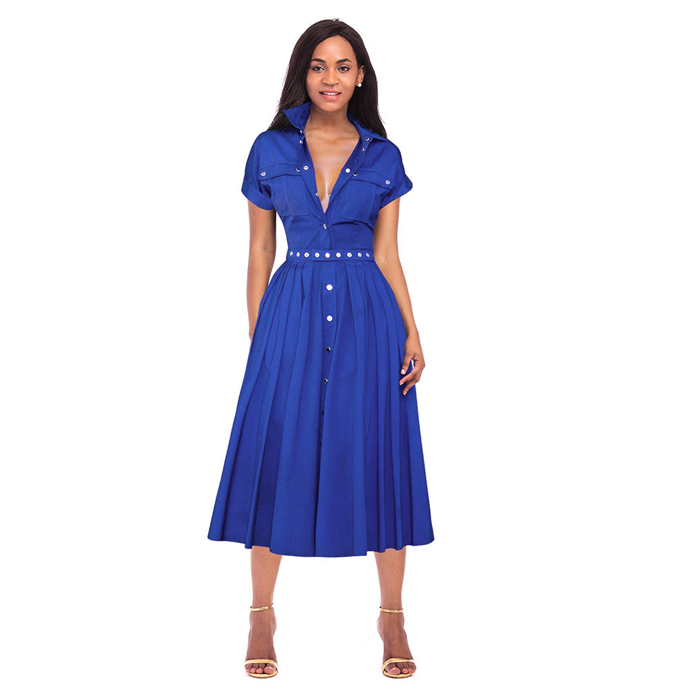 Vestido sexy elegante y ajustado de corte A