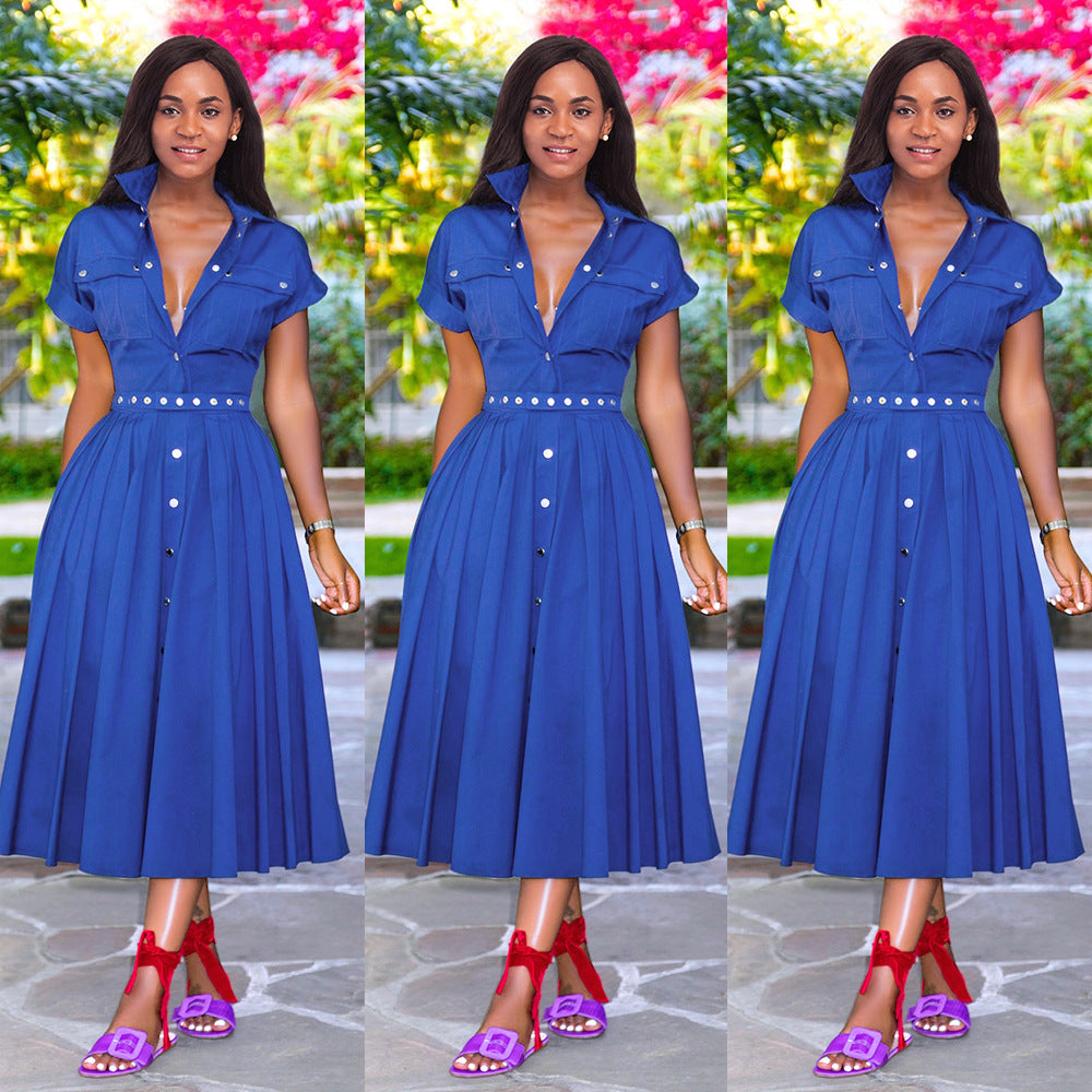 Vestido sexy elegante y ajustado de corte A
