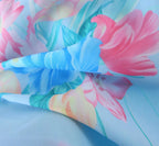 Wooden Ear Floral Print Pleated Ruffled Spaghetti Straps Dress Short Summer Women Clothing Yvonne