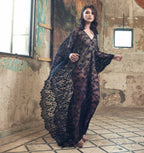 Eyelash Lace Super Loose Robe Bikini Cover snowpeak