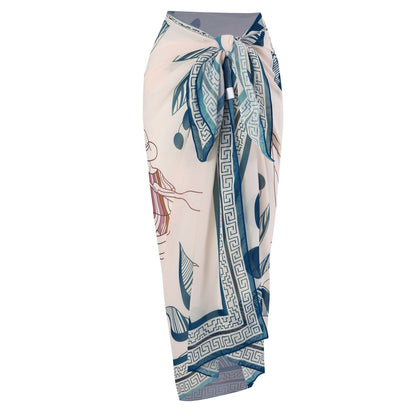 Peacock Blue Skirt
