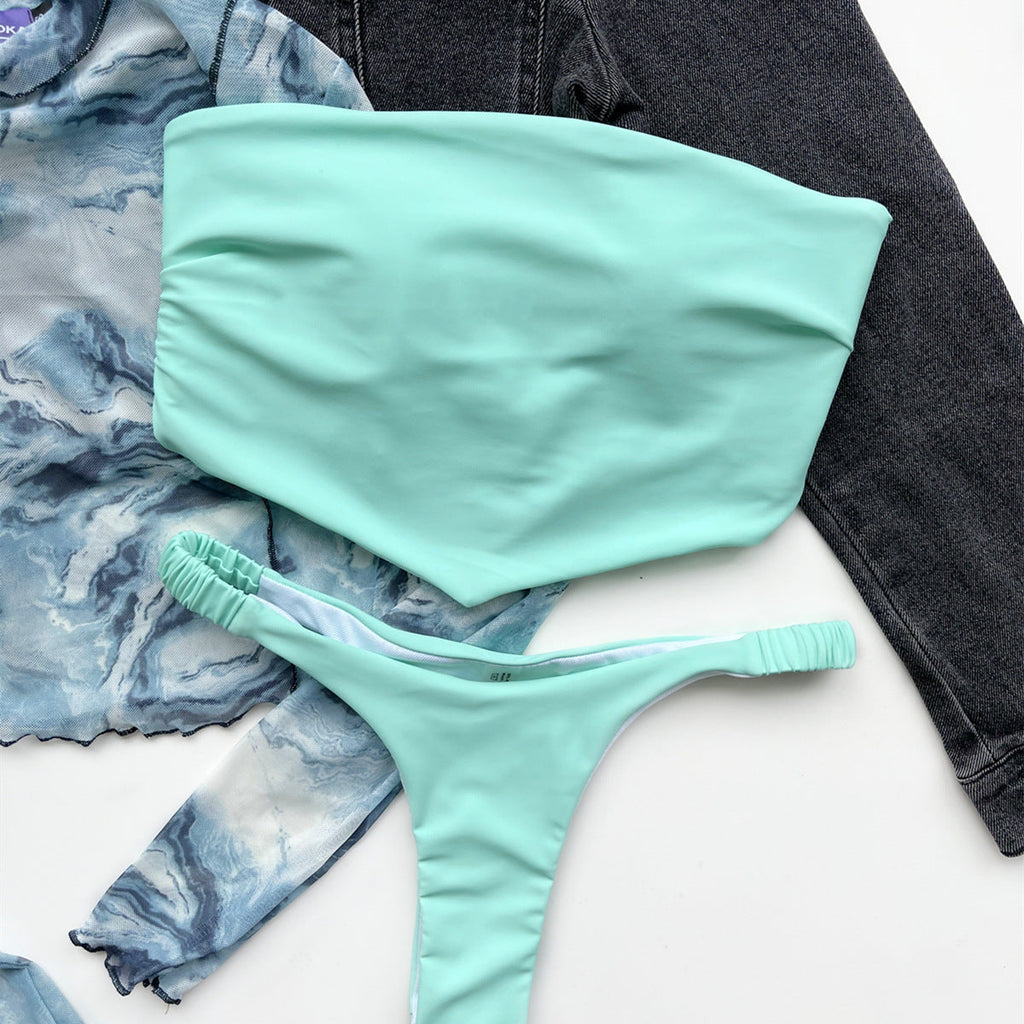 Sexy Bikini Split Swimsuit Swimwear Twingo