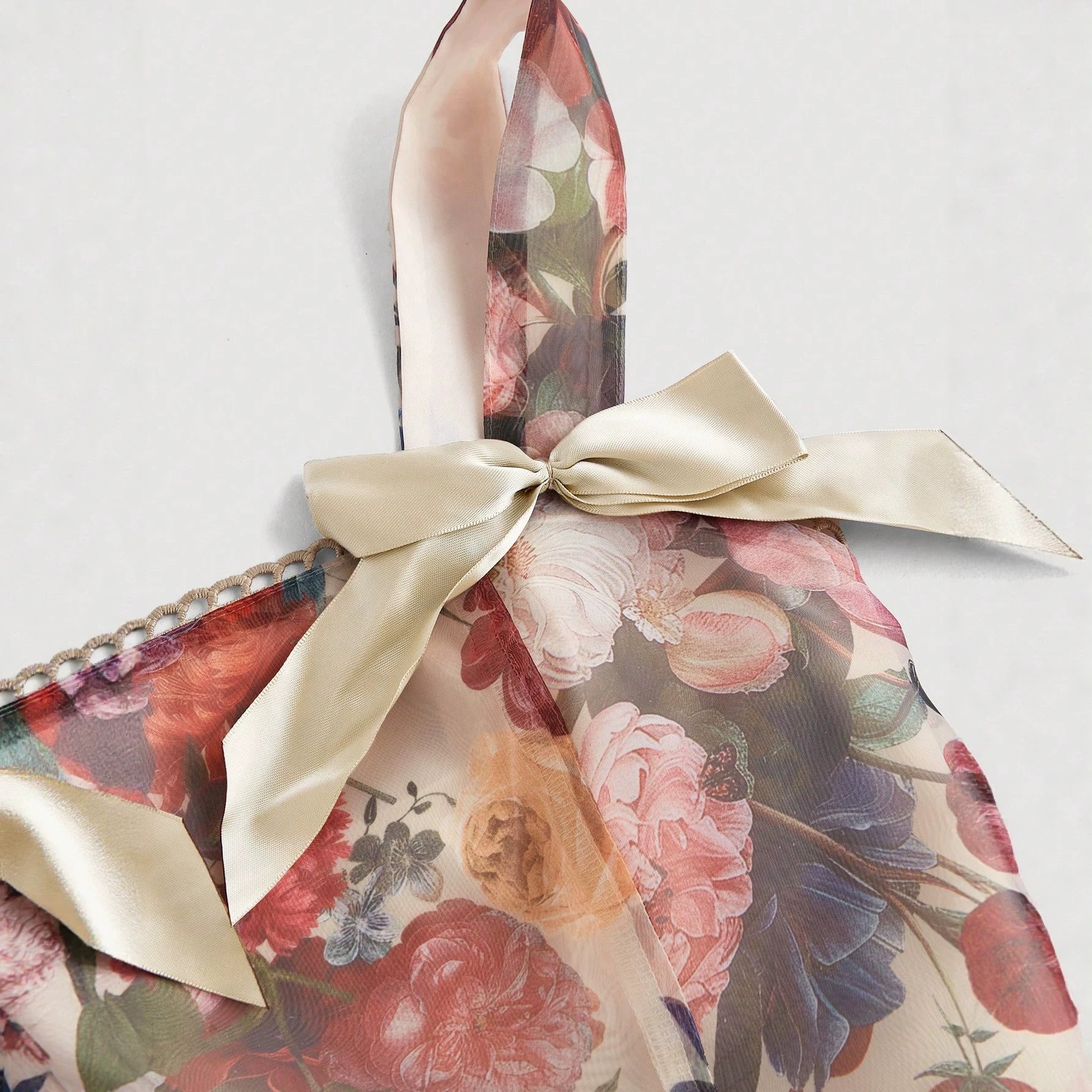 Loose Lazy Small Strapless Sexy Strap Dress Summer Korean Texture Floral Dress EverBillion