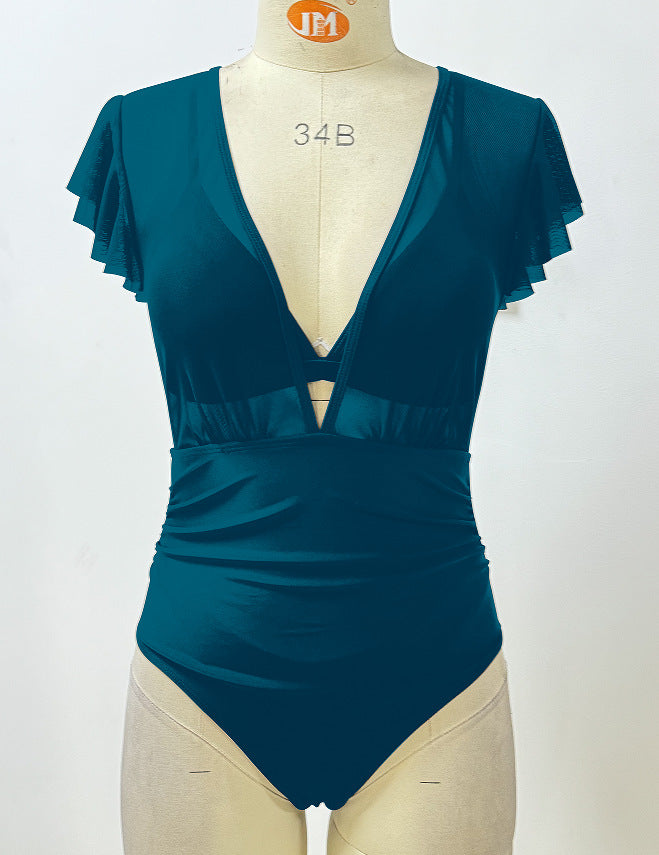 Peacock Green Three-Piece Set
