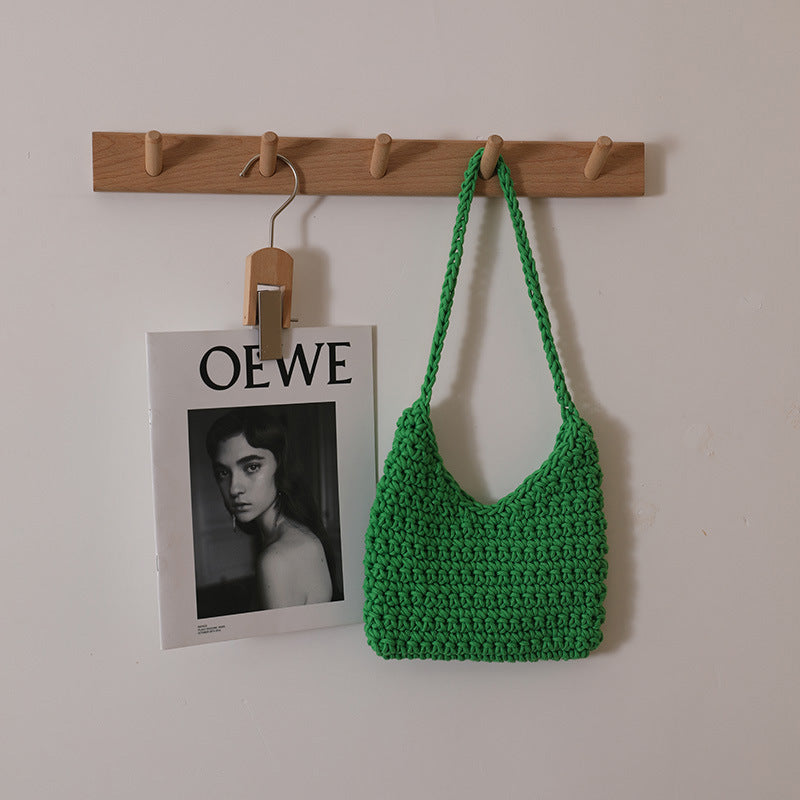 Color V-Shaped Dark Green