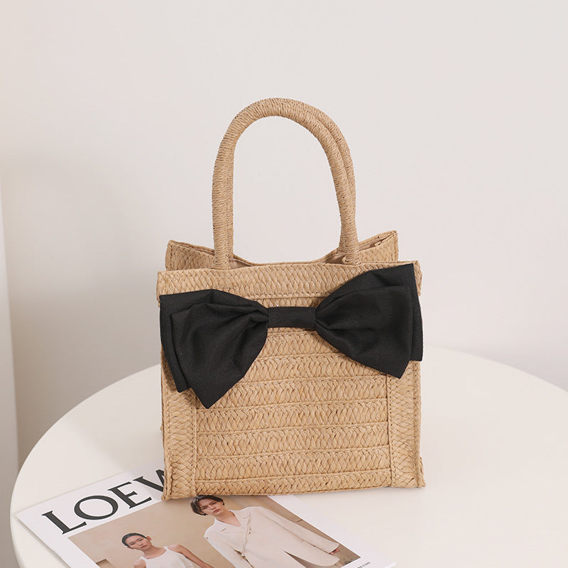 Square Bow Brown
