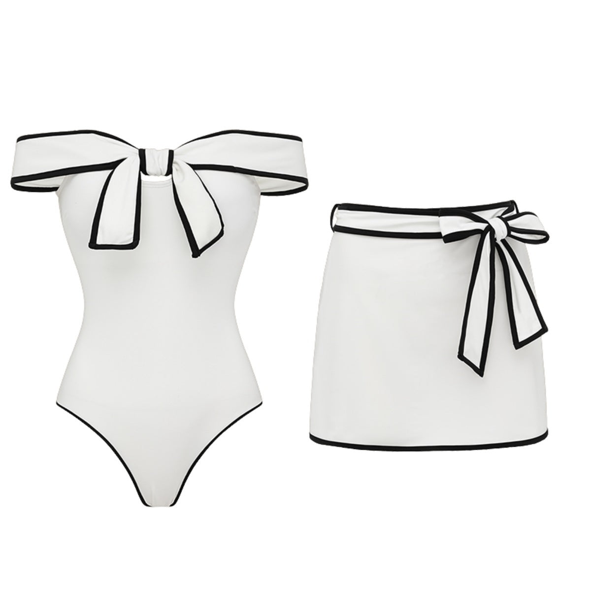 White Bra Suit