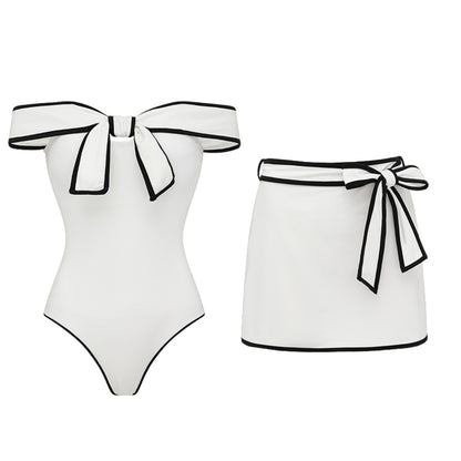White Bra Suit