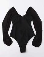Bikini Sleeved Small One Piece CHUJIAN