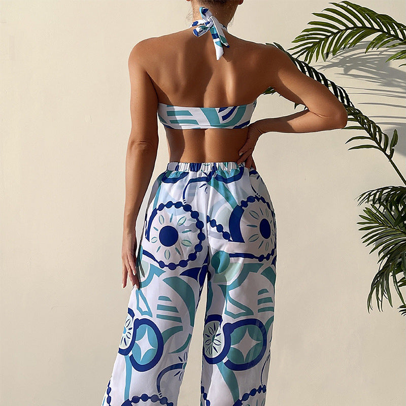 Classic Split Sexy Women Three Piece Set Women Swimsuit Serene